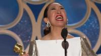 Richard Madden and Sandra Oh were among the winners at this year’s Golden Globes Awards in Los Angeles.