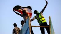 اعتصام المتظاهرين في السودان