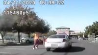 Bodycam footage shows a suspect shooting at officers