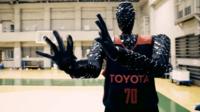 Robot basketballer with 100% precision