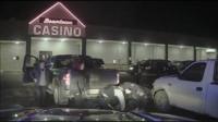 Dashcam footage of the indigenous chief's arrest