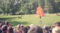 Explosions at Audley End House