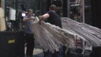 Moving the Nutcracker goose