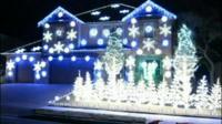 Pop phenomenon Psy provides the soundtrack to this Christmas light spectacular