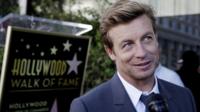 Simon Baker gets emotional over Hollywood star - BBC News