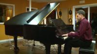 Joe Ierardi playing a piano
