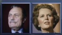 Enoch Powell and Margaret Thatcher