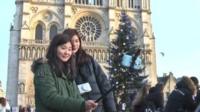 Tourists in Paris