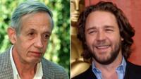 John Nash and Russell Crowe