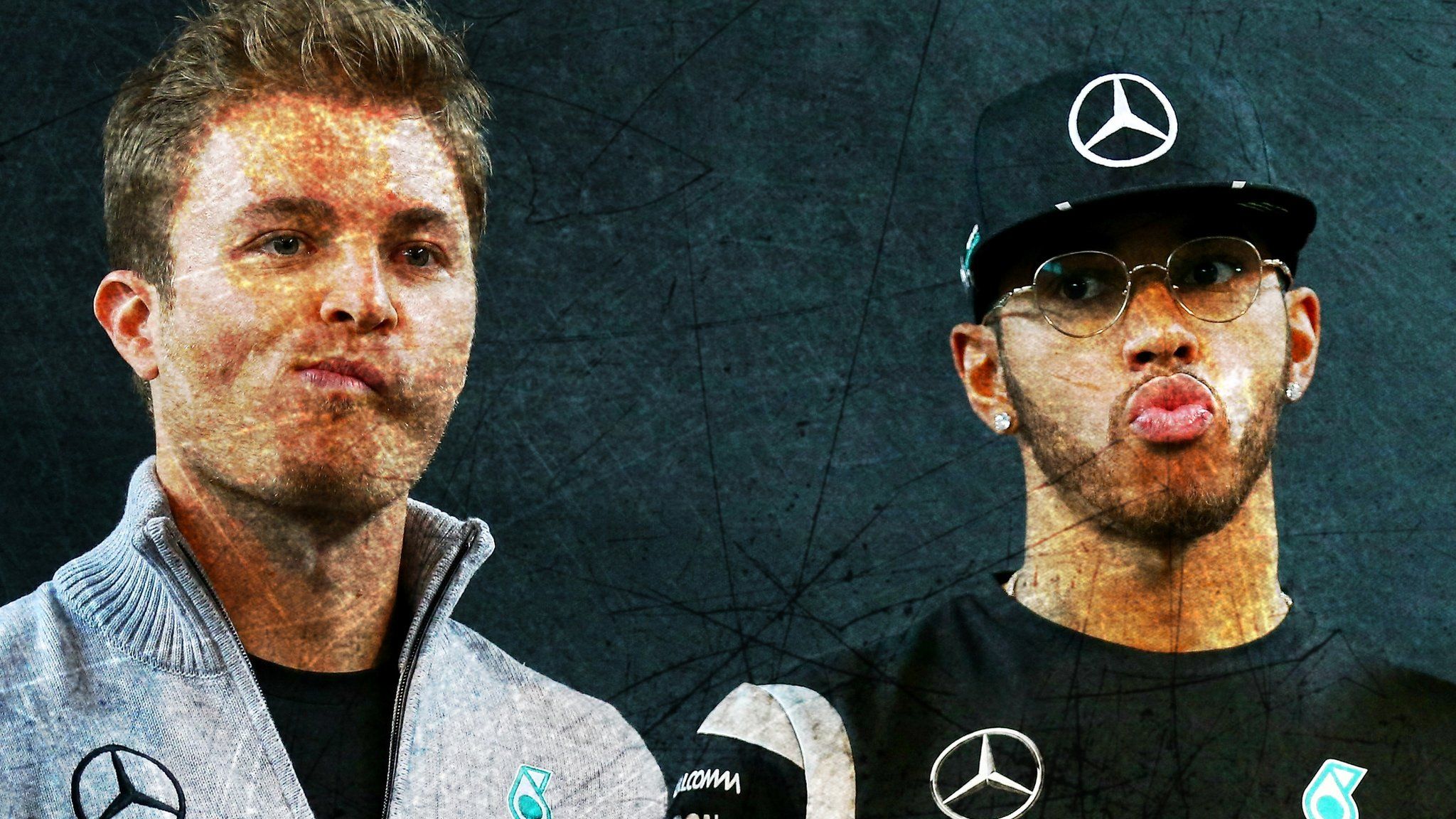 Rosberg & Hamilton
