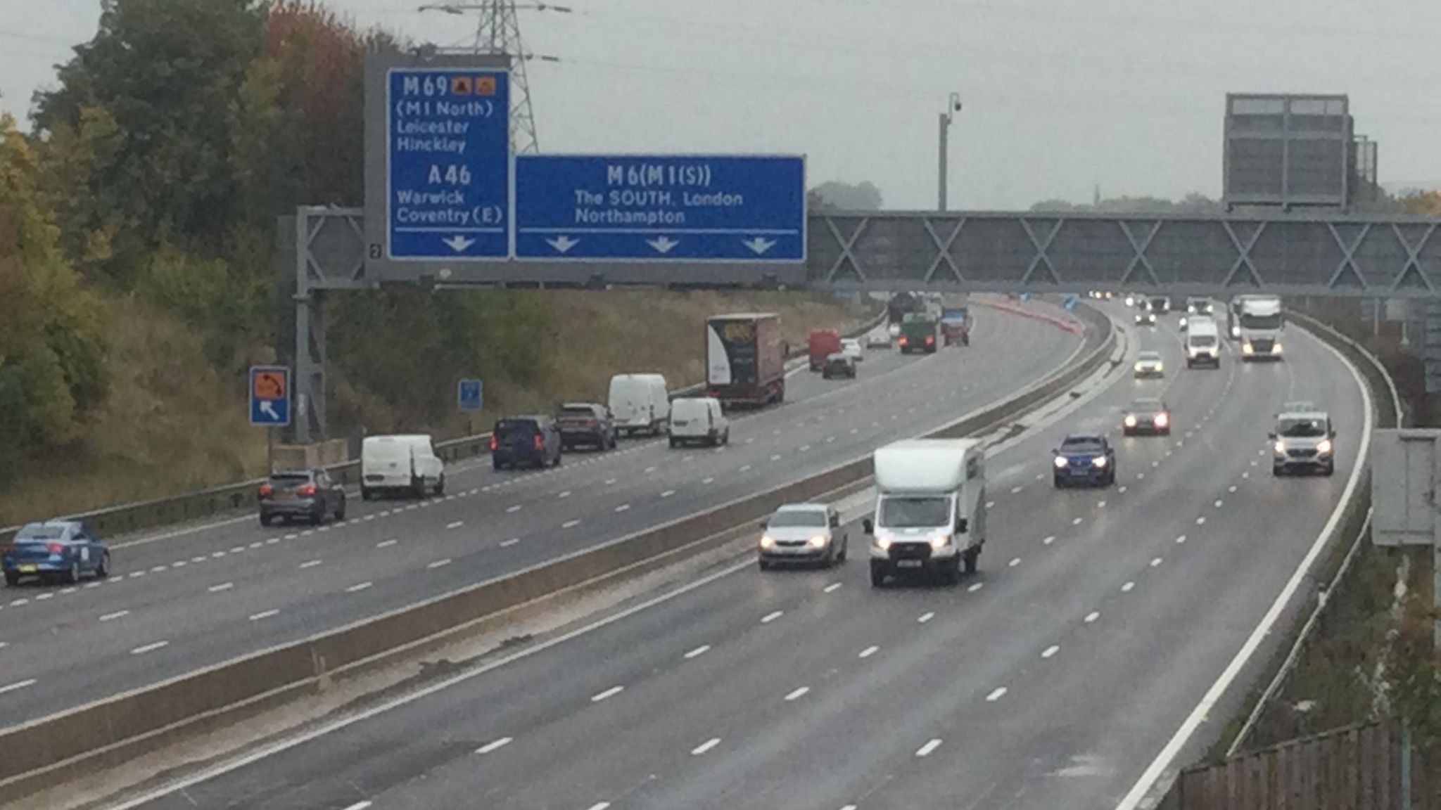 bbc news m6 toll accident today