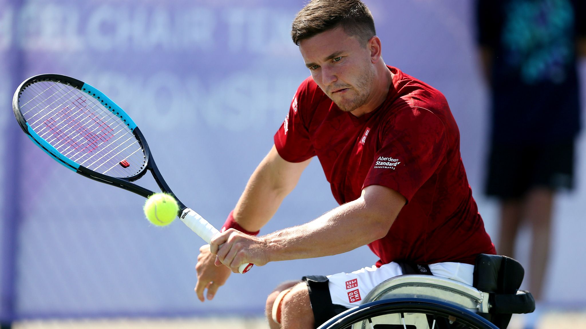 Wheelchair tennis player Gordon Reid