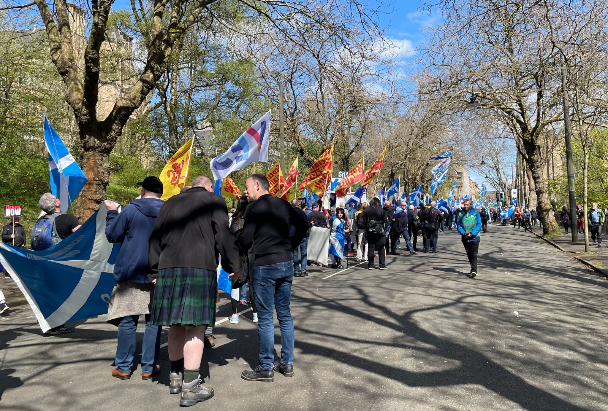 independence marchers