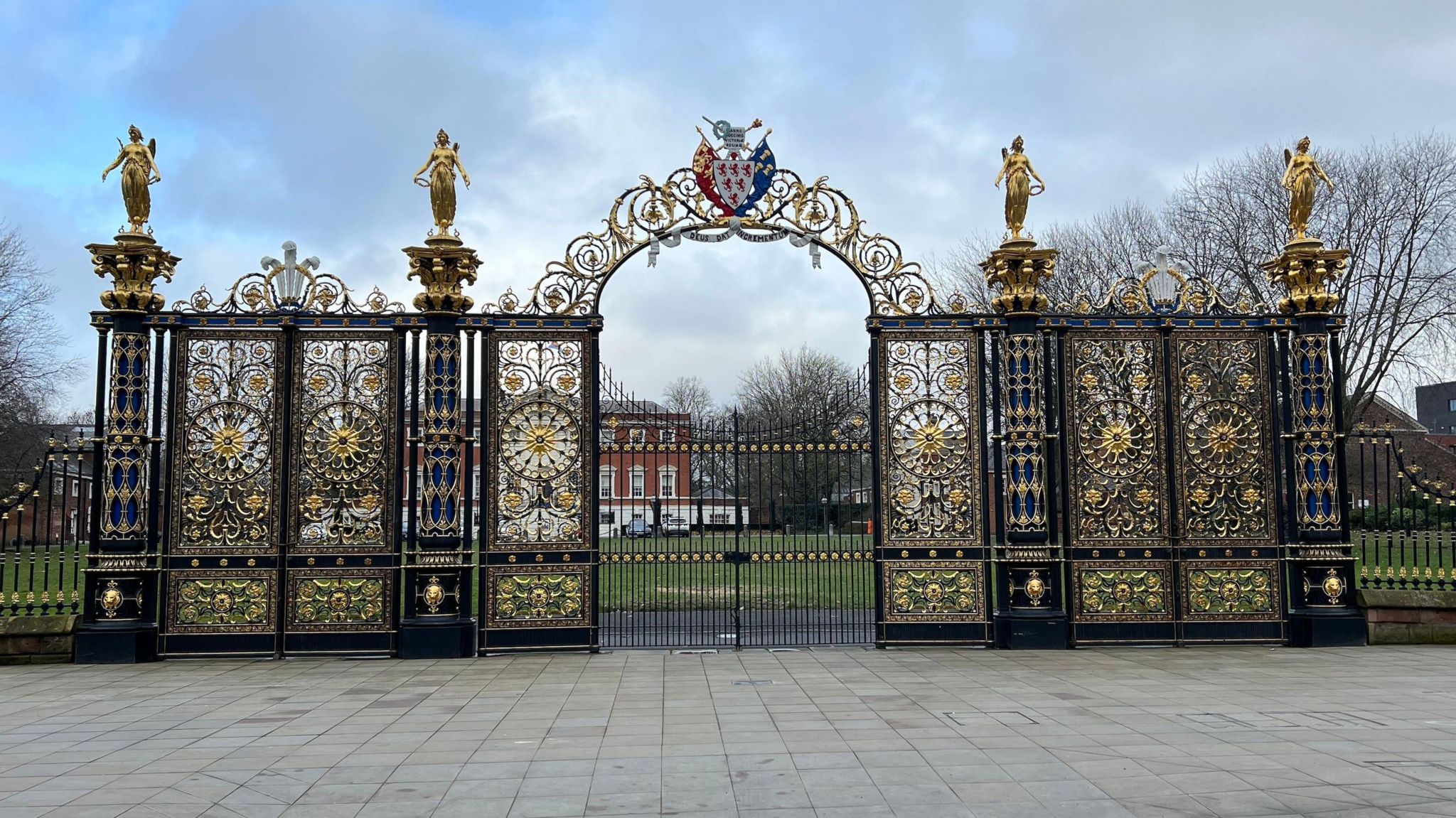 The golden gates of Warrington