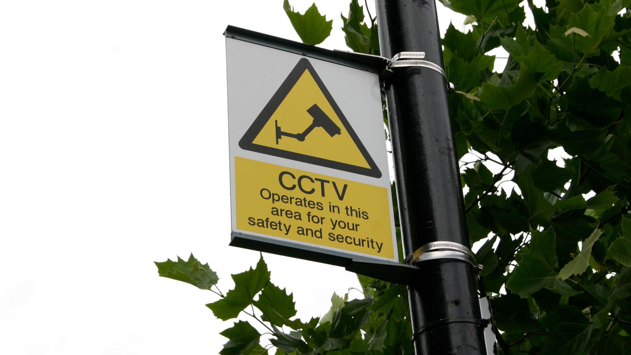 CCTV warning sign