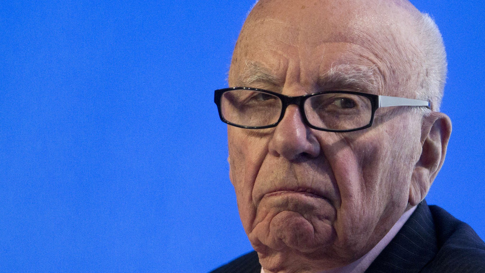 Rupert Murdoch, Executive Chairman News Corporation looks on during a panel discussion at the B20 meeting of company CEO's on July 17, 2014 in Sydney