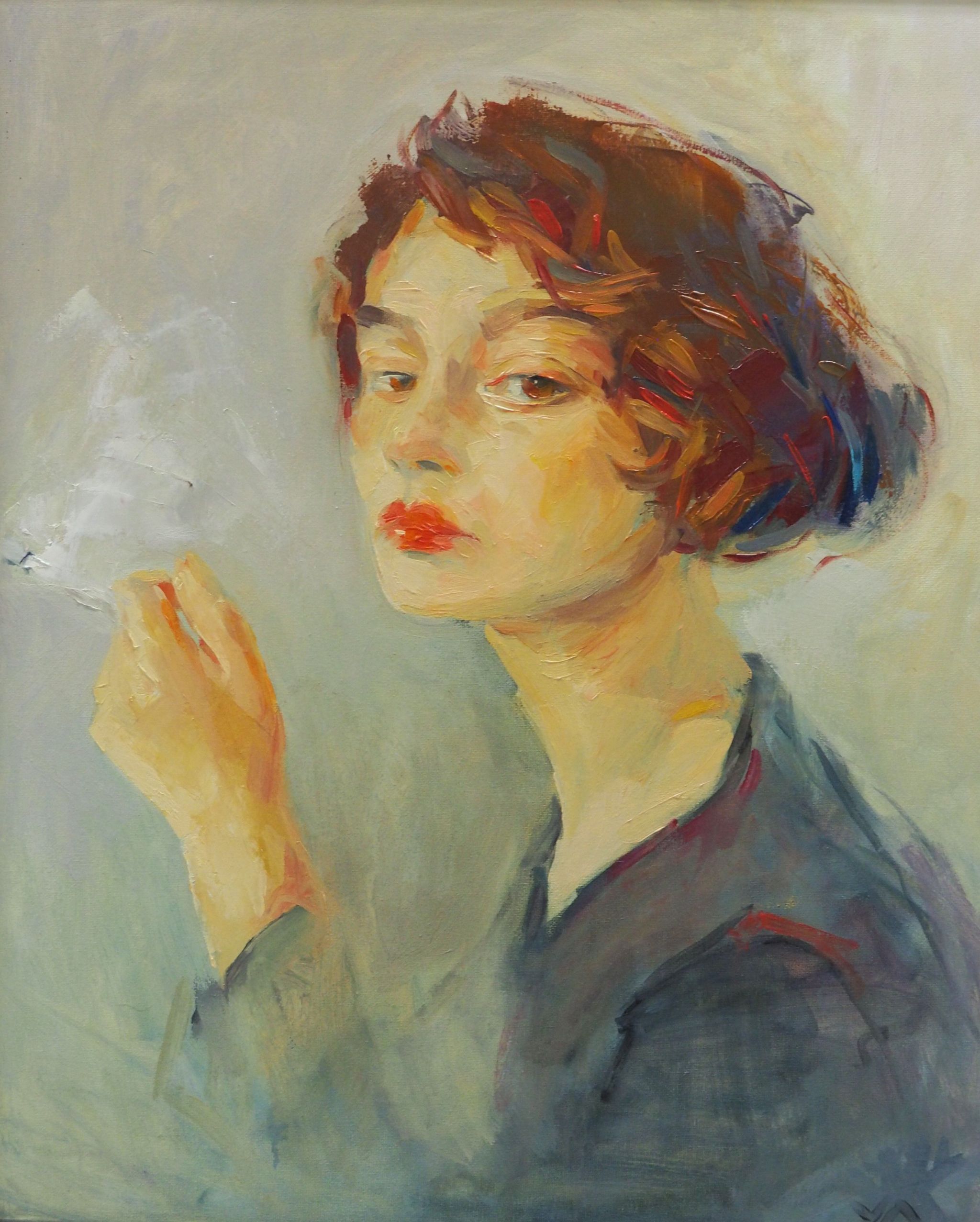 Woman smoking