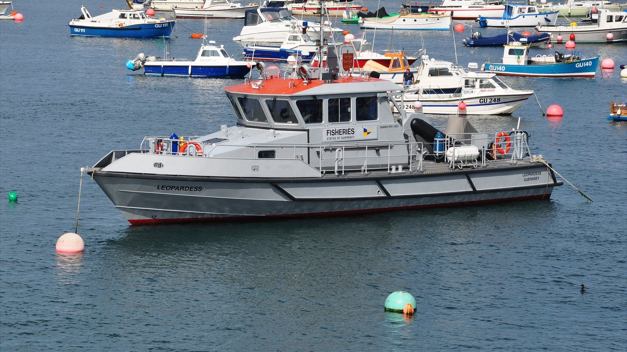 Guernsey Sea Fisheries patrol vessel the Leopardess