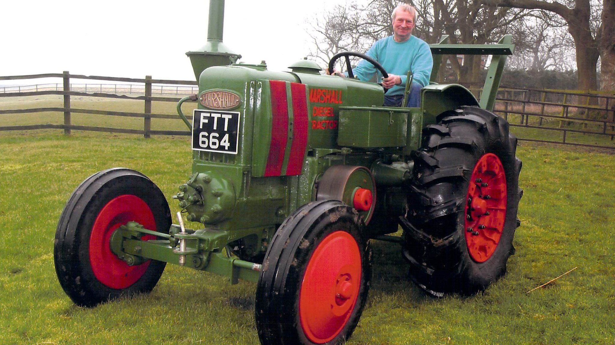 Devon collection of 83 Ford tractors sold at auction BBC News