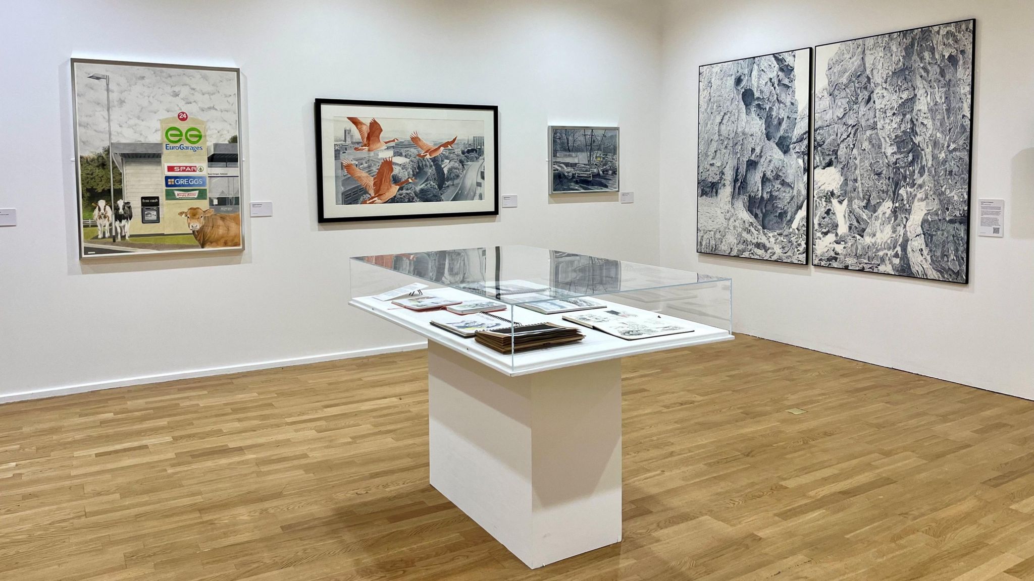 The Drawing Places exhibition at Wolverhampton Art Gallery