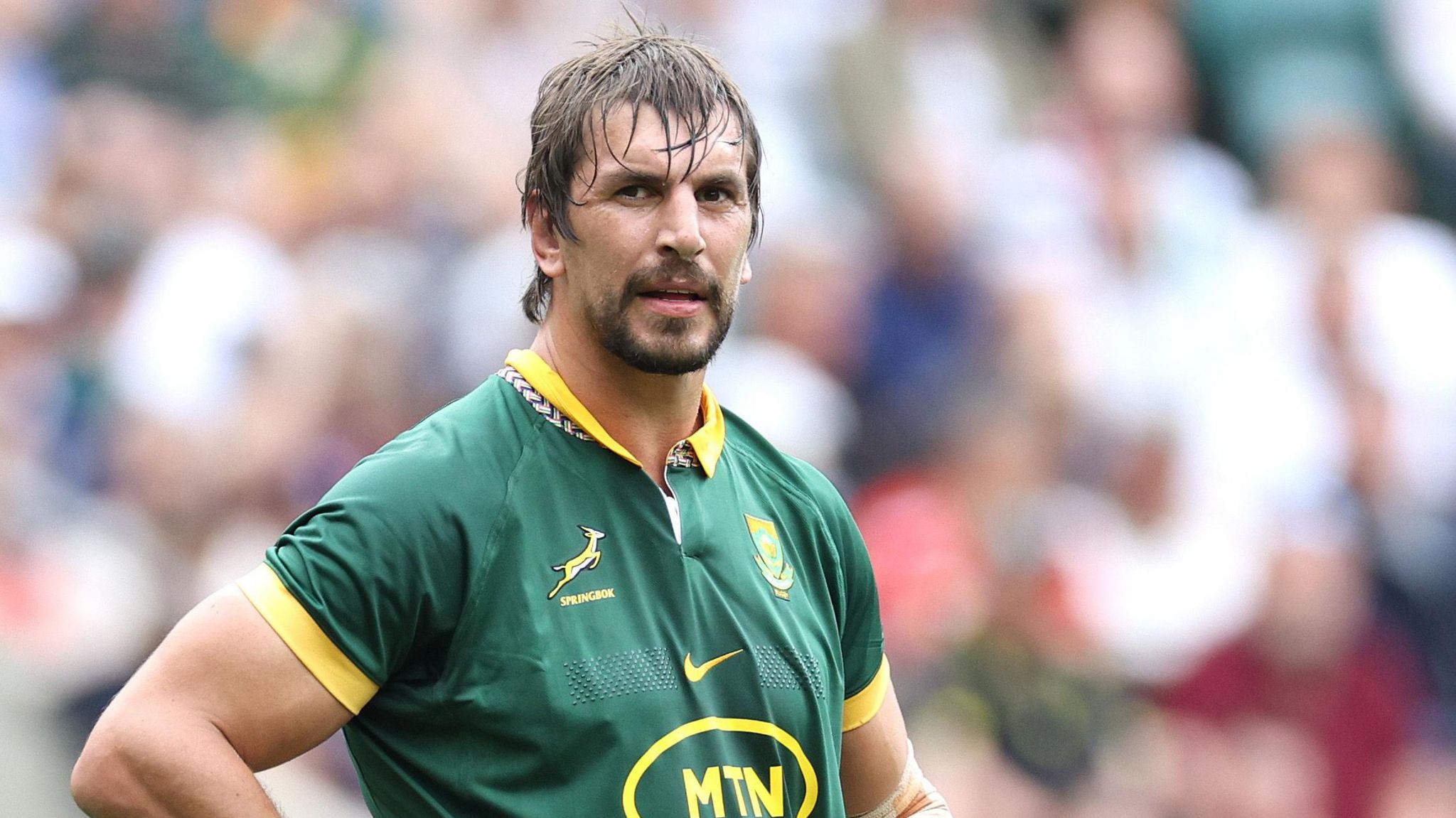 Eben Etzebeth pictured during South Africa's win over Wales at Twickenham