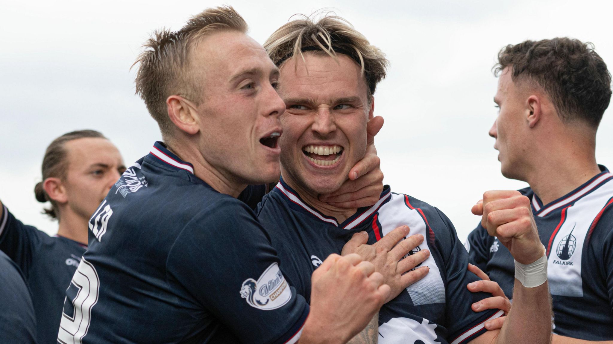 Calvin Miller and Ethan Ross of Falkirk