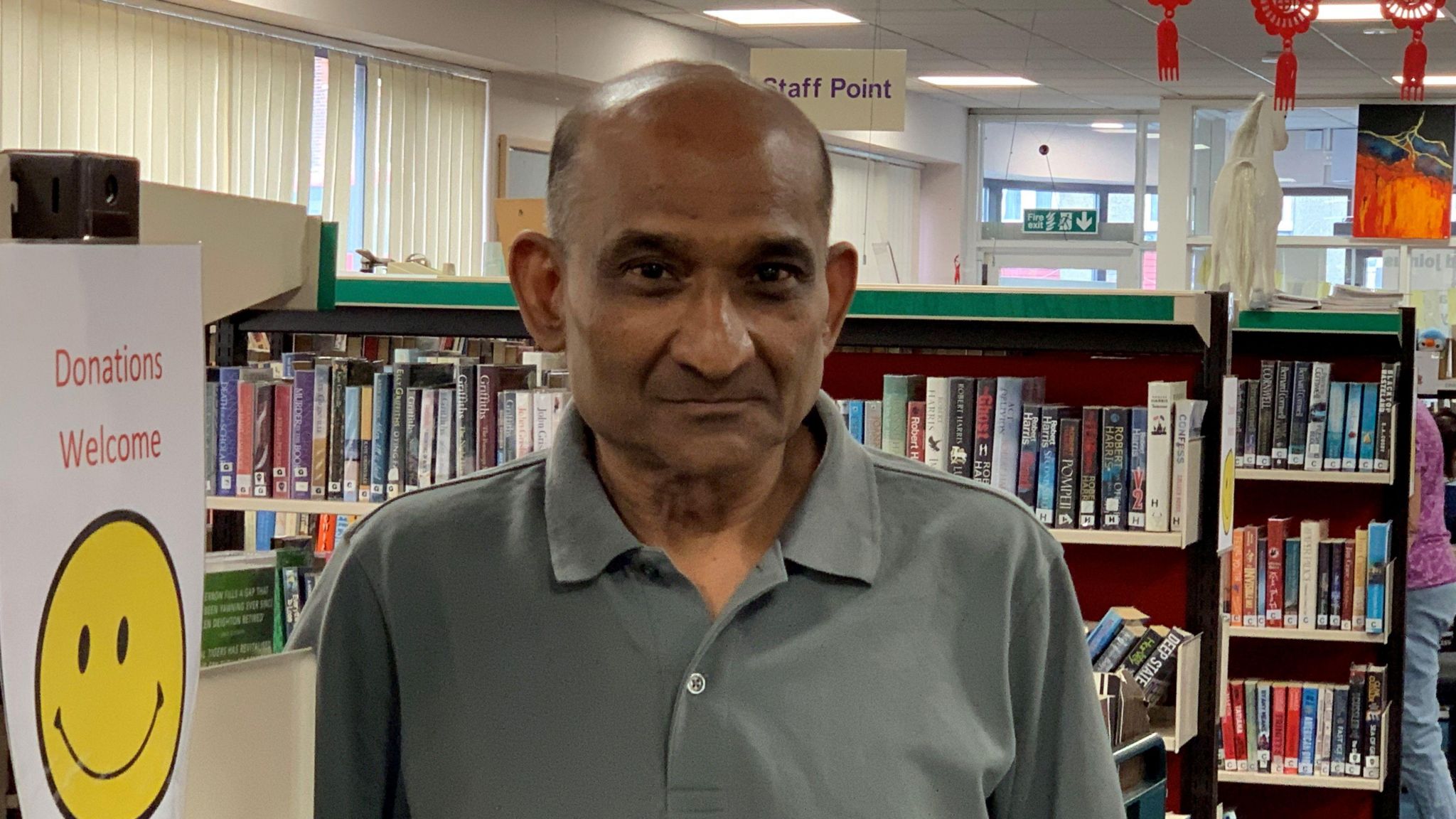 Kamal Shah, chair of the North Harrow Community Library and theCommunity Libraries Network