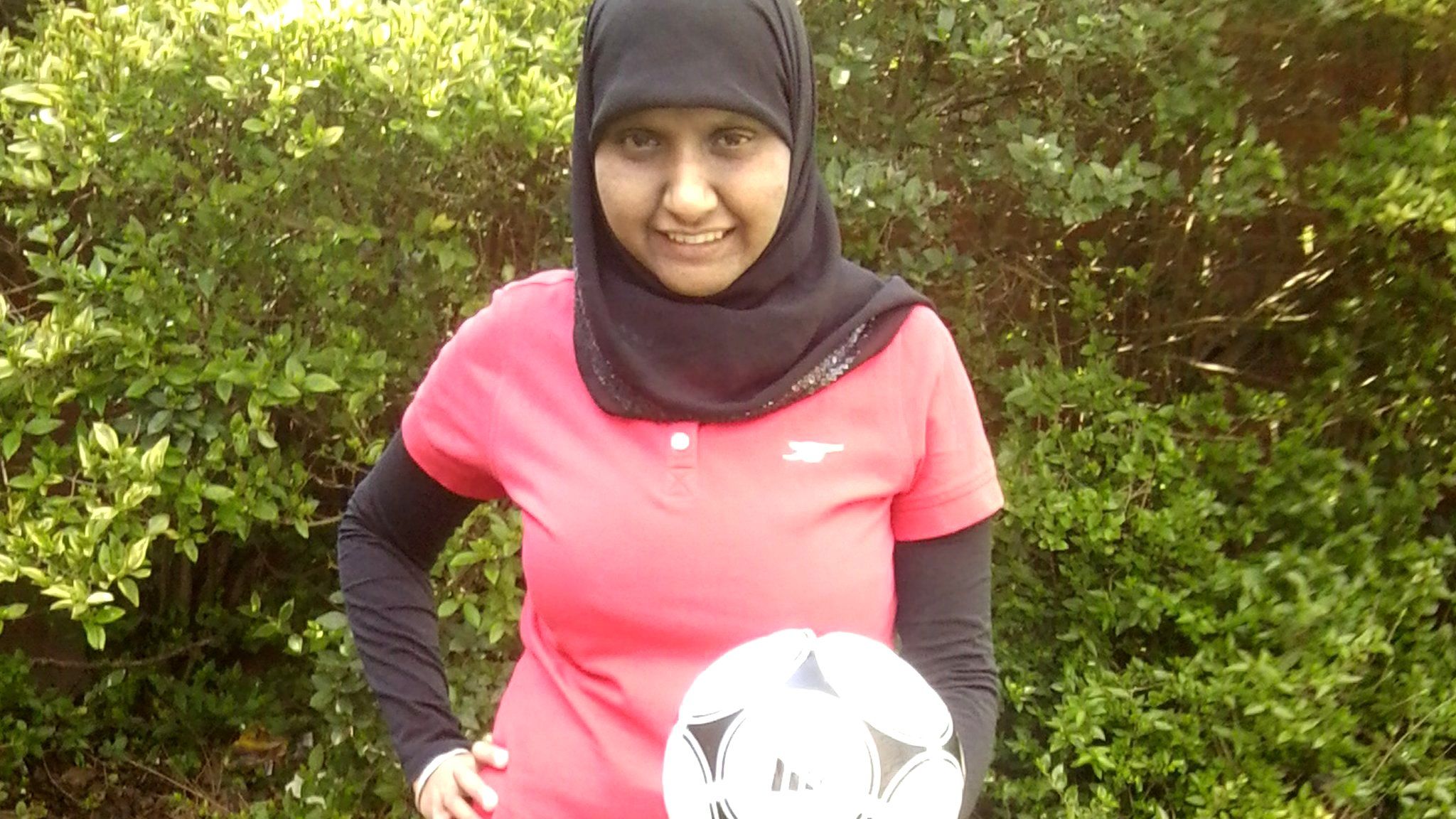 South Asian female football coach Annie Zaidi