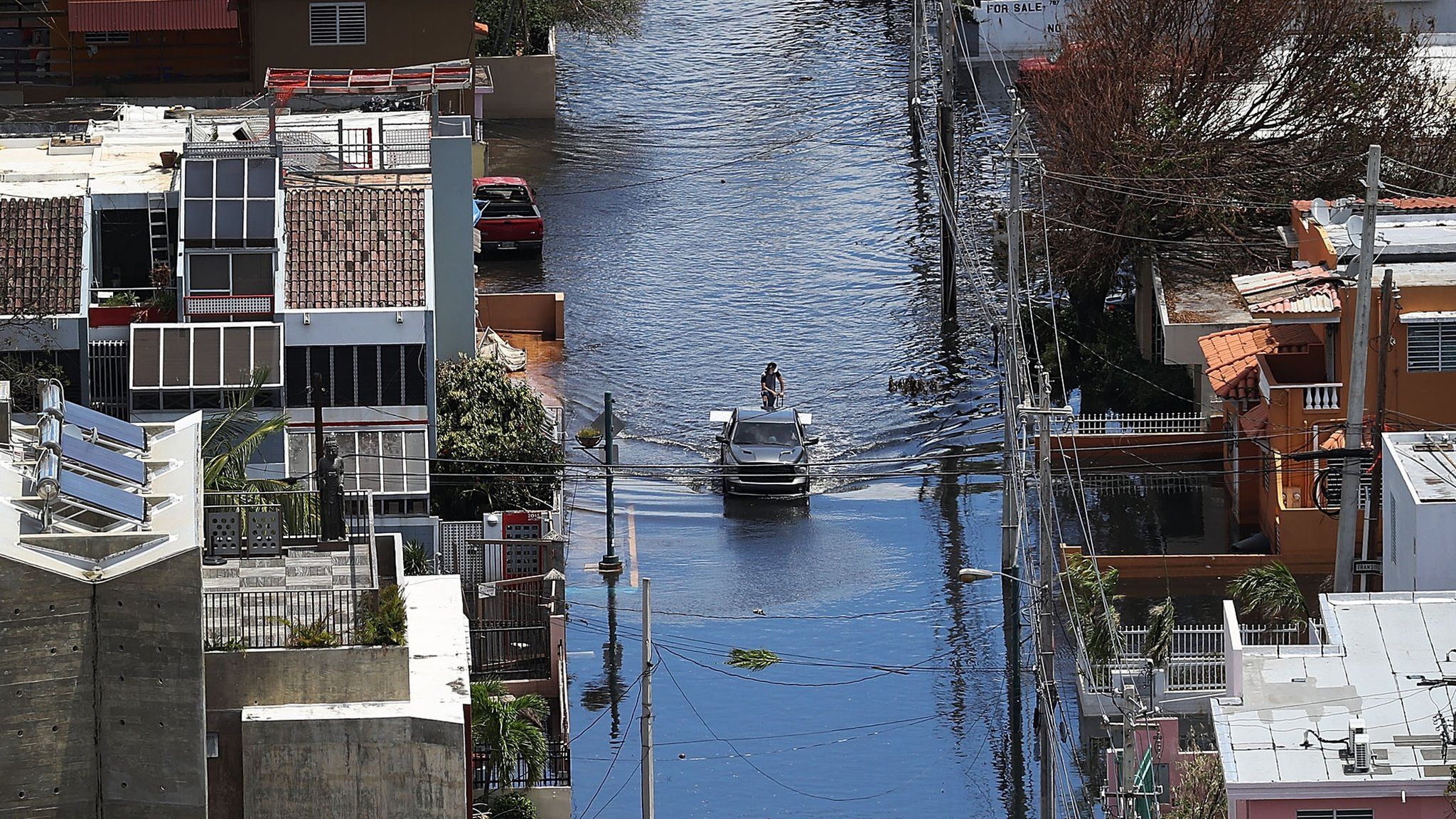 Puerto Rico is suffering mass devastation following Hurricane Maria.