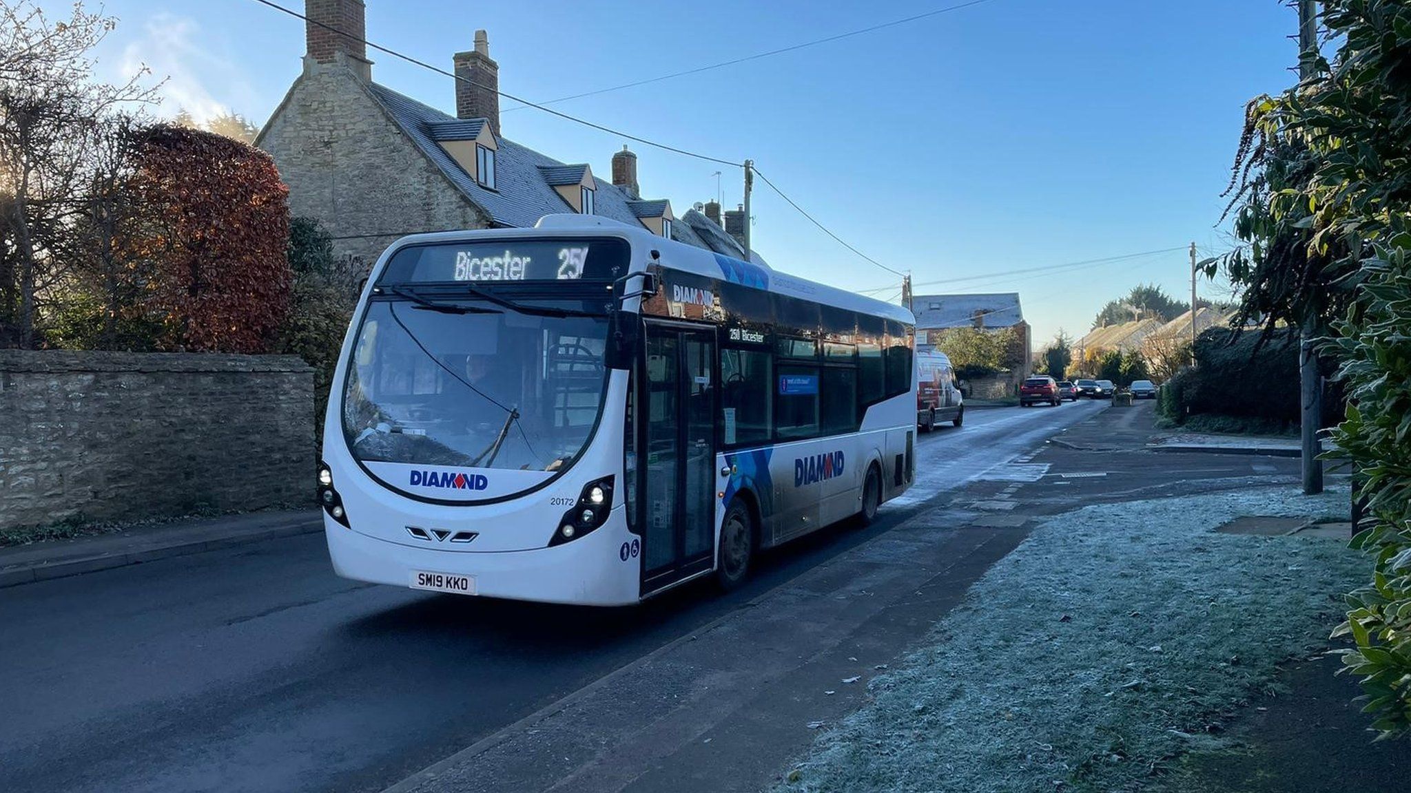 250 bus service in Kirtlington