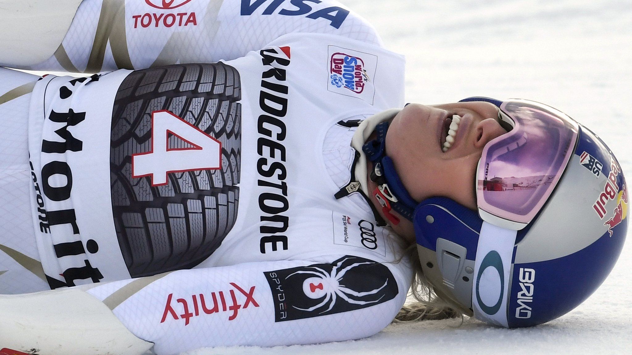 Winter Olympics 2018 Lindsey Vonn earns 80th World Cup win BBC Sport