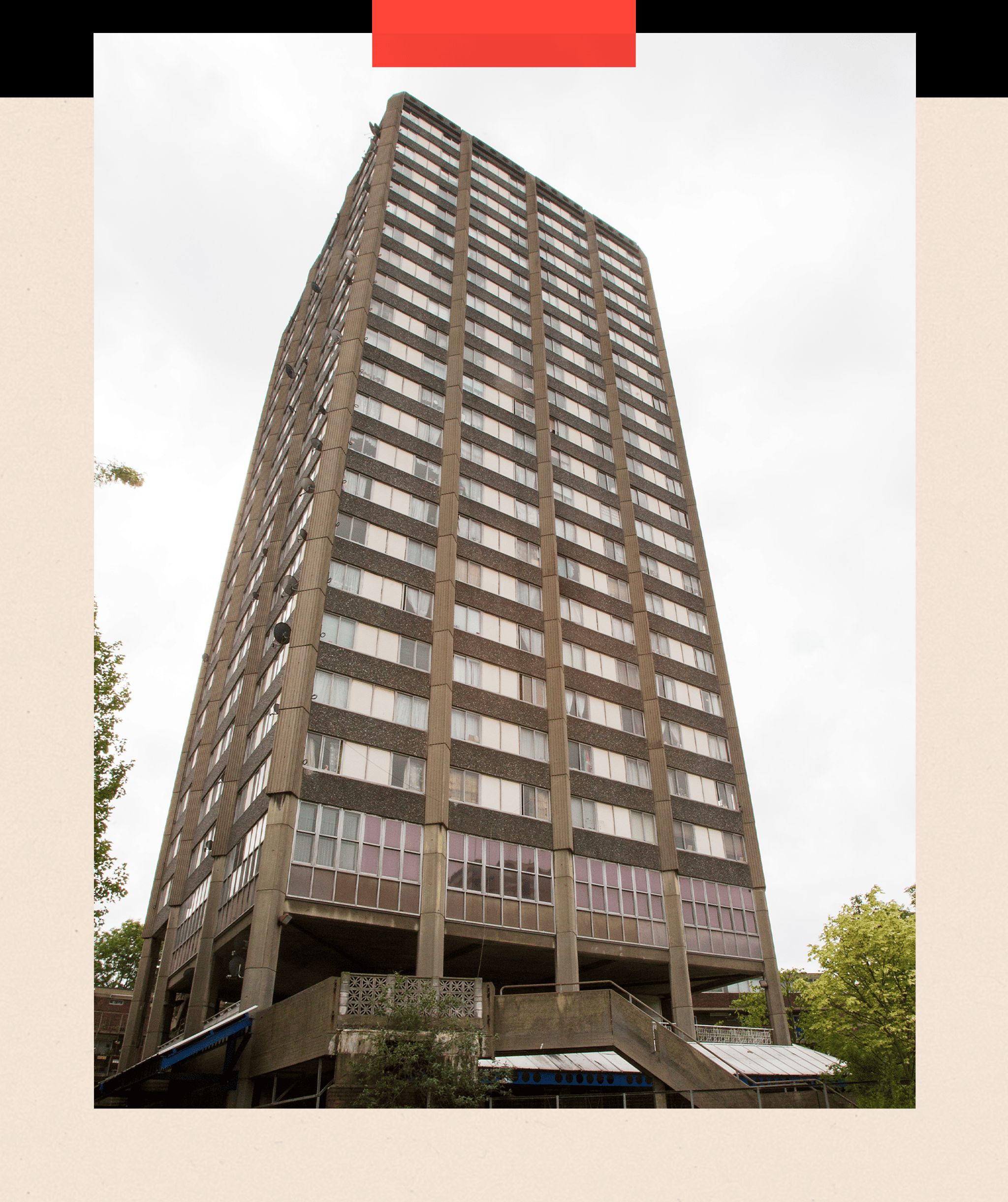 Grenfell Tower in 2011 - before the cladding was installed