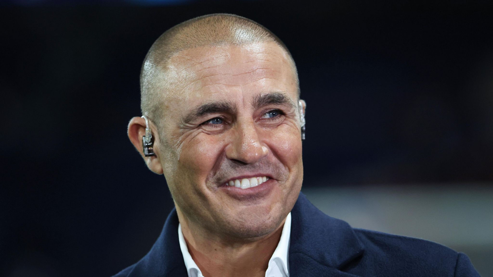 Fabio Cannavaro smiling