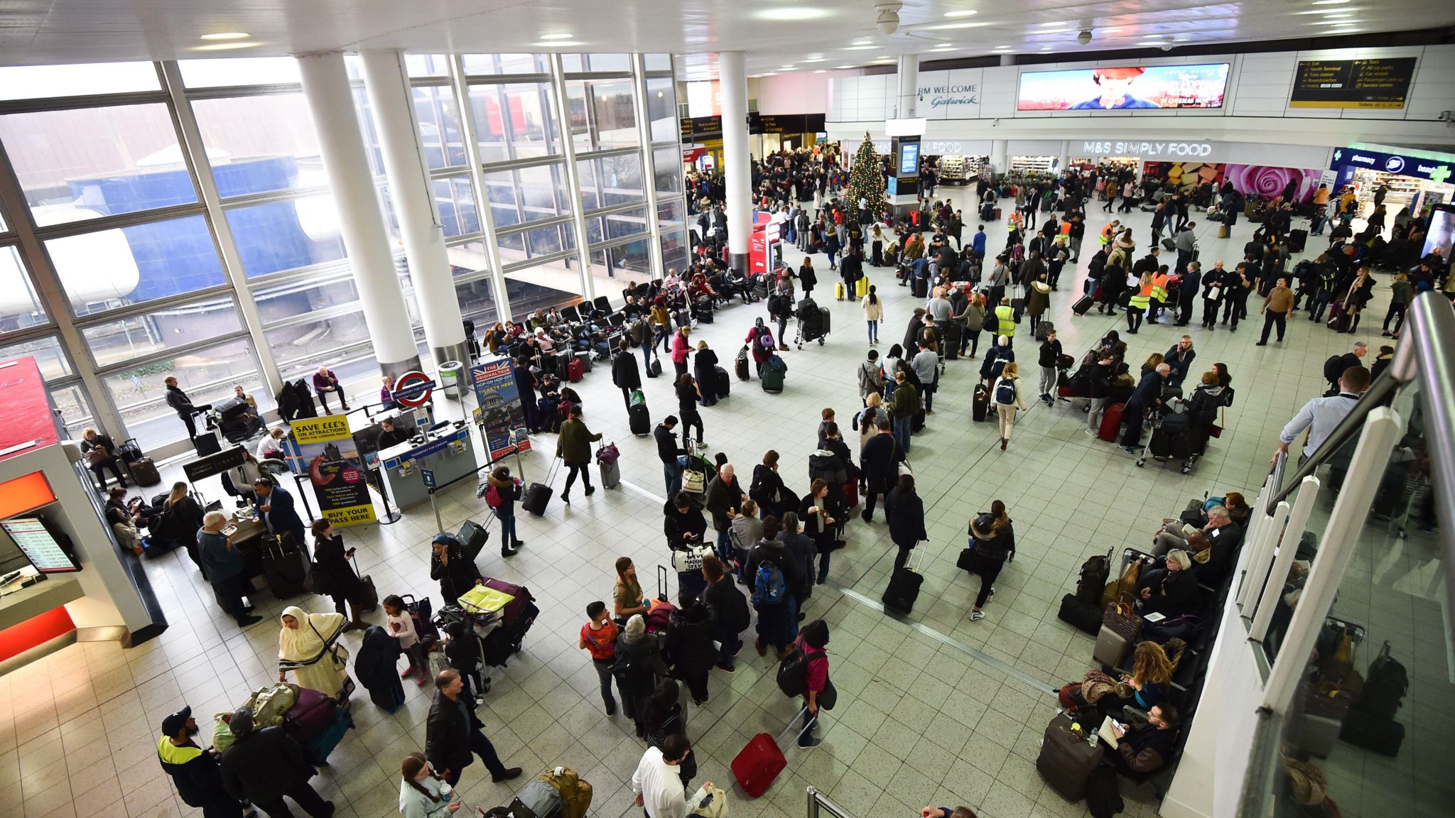 Gatwick Airport passengers