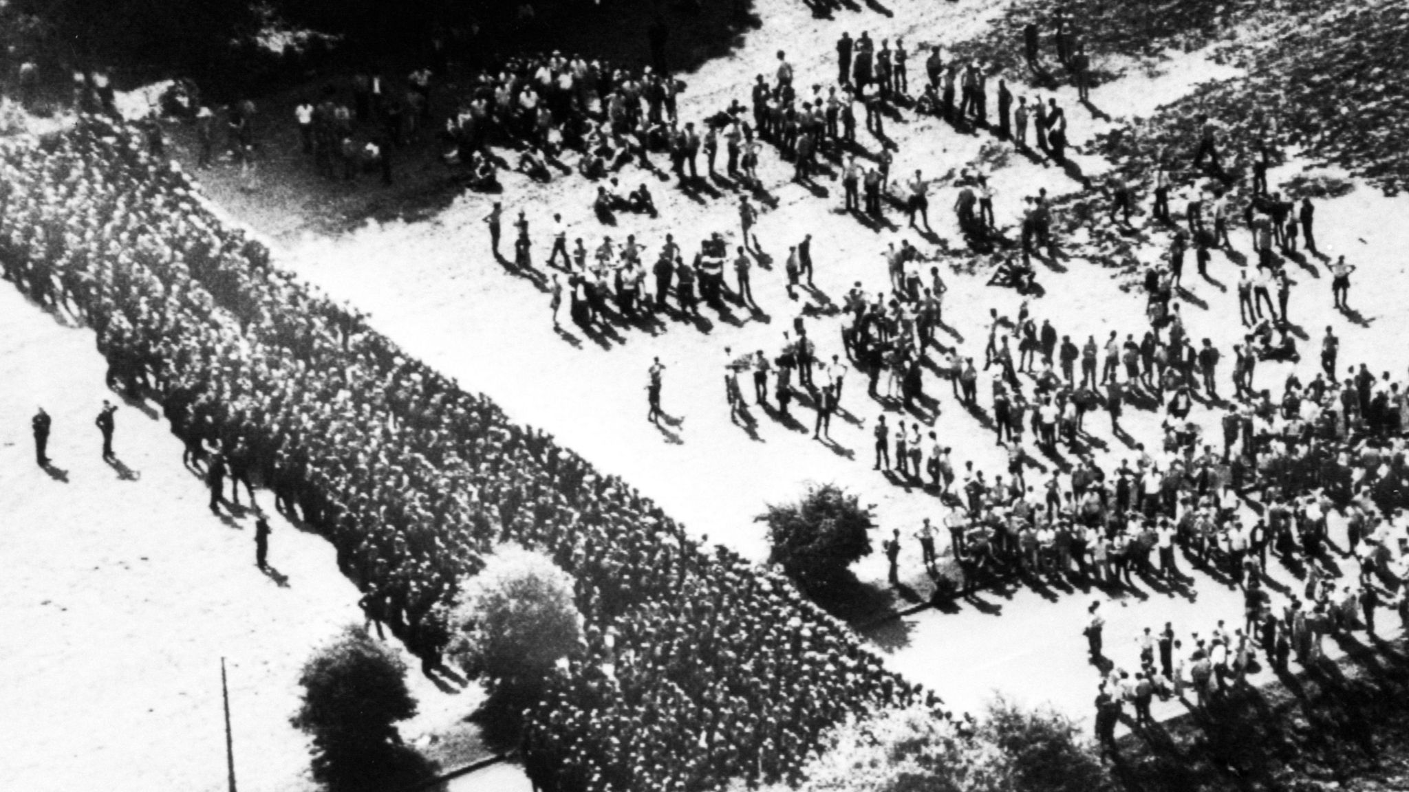 About 6,000 police officers were deployed at Orgreave