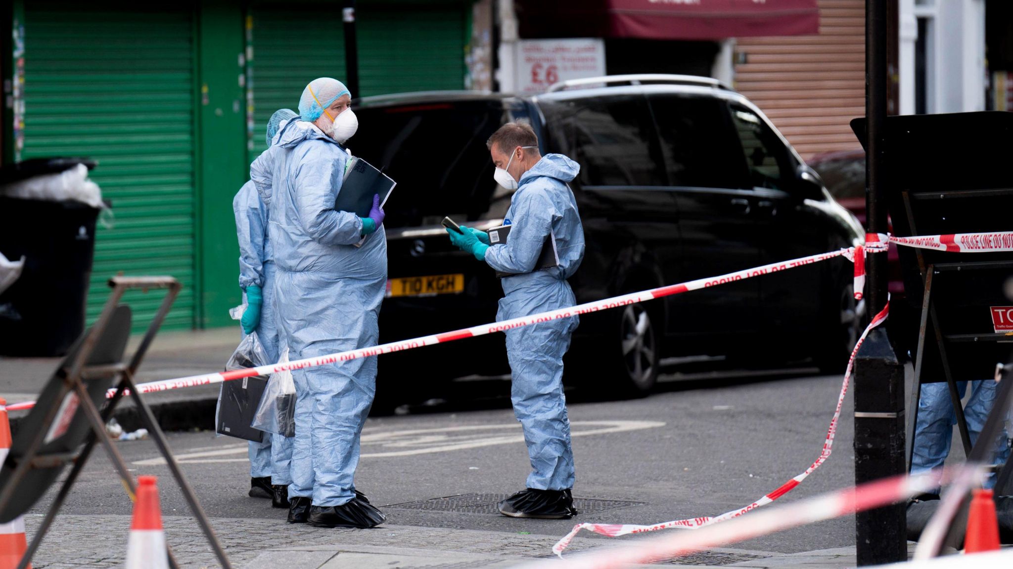 Westminster Man dies in stabbing after gunshot heard BBC News