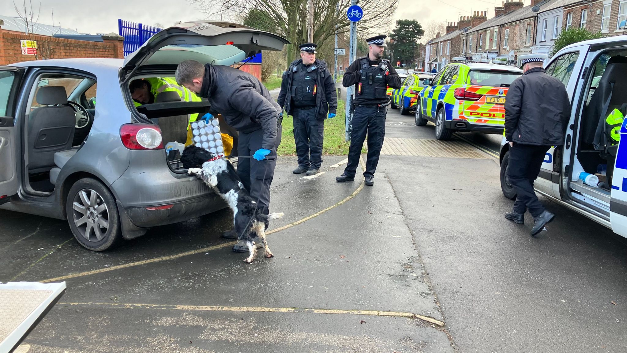 Police carry out operations against organised criminal gangs in York