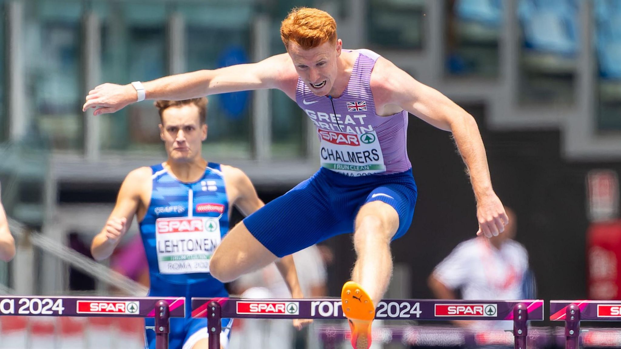 Alastair Chalmers at the European Championships