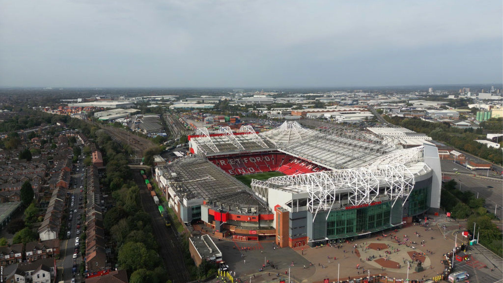 Manchester United's Old Trafford stadium