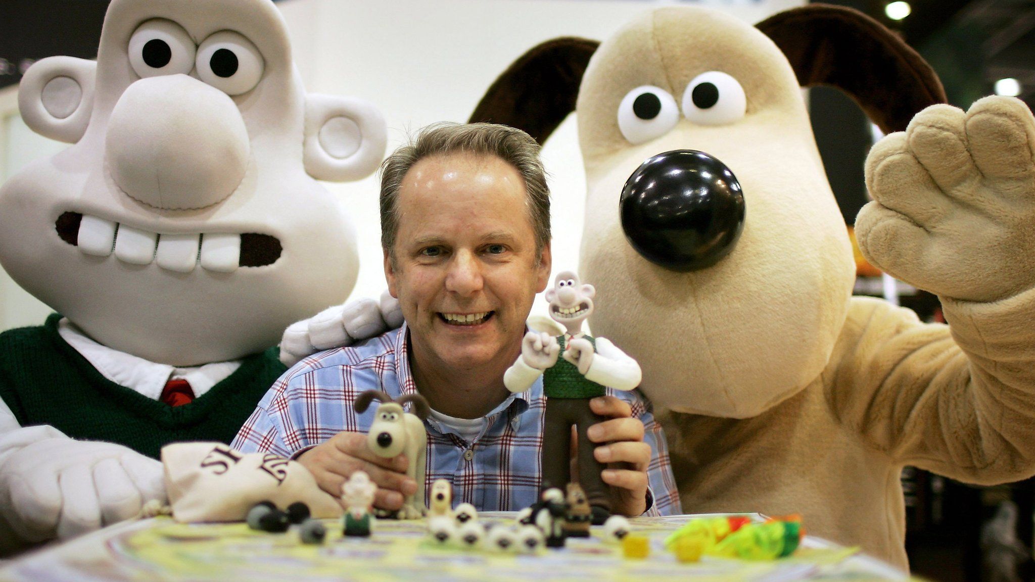 Nick Park and Wallace and Grommit