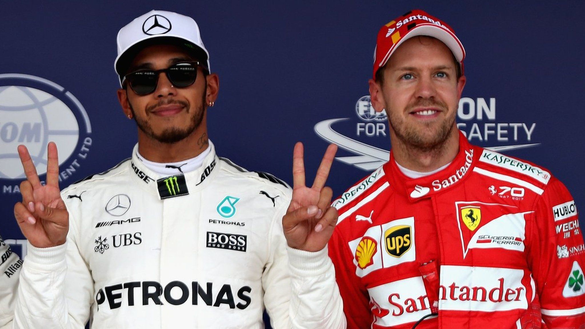 Hamilton & Vettel
