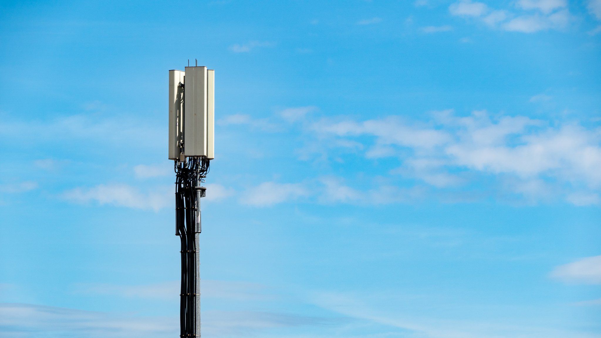 A mobile phone tower
