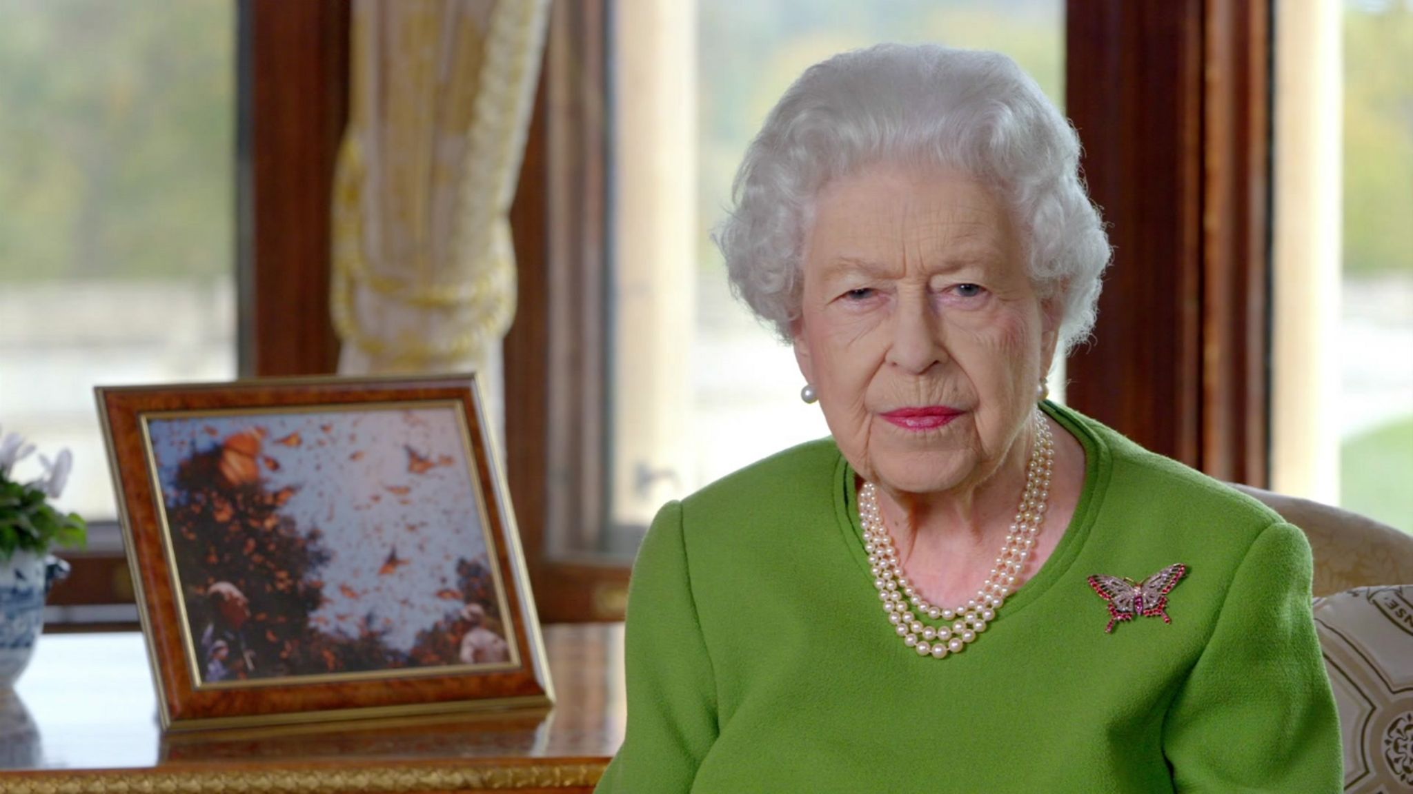 The Queen addresses COP26