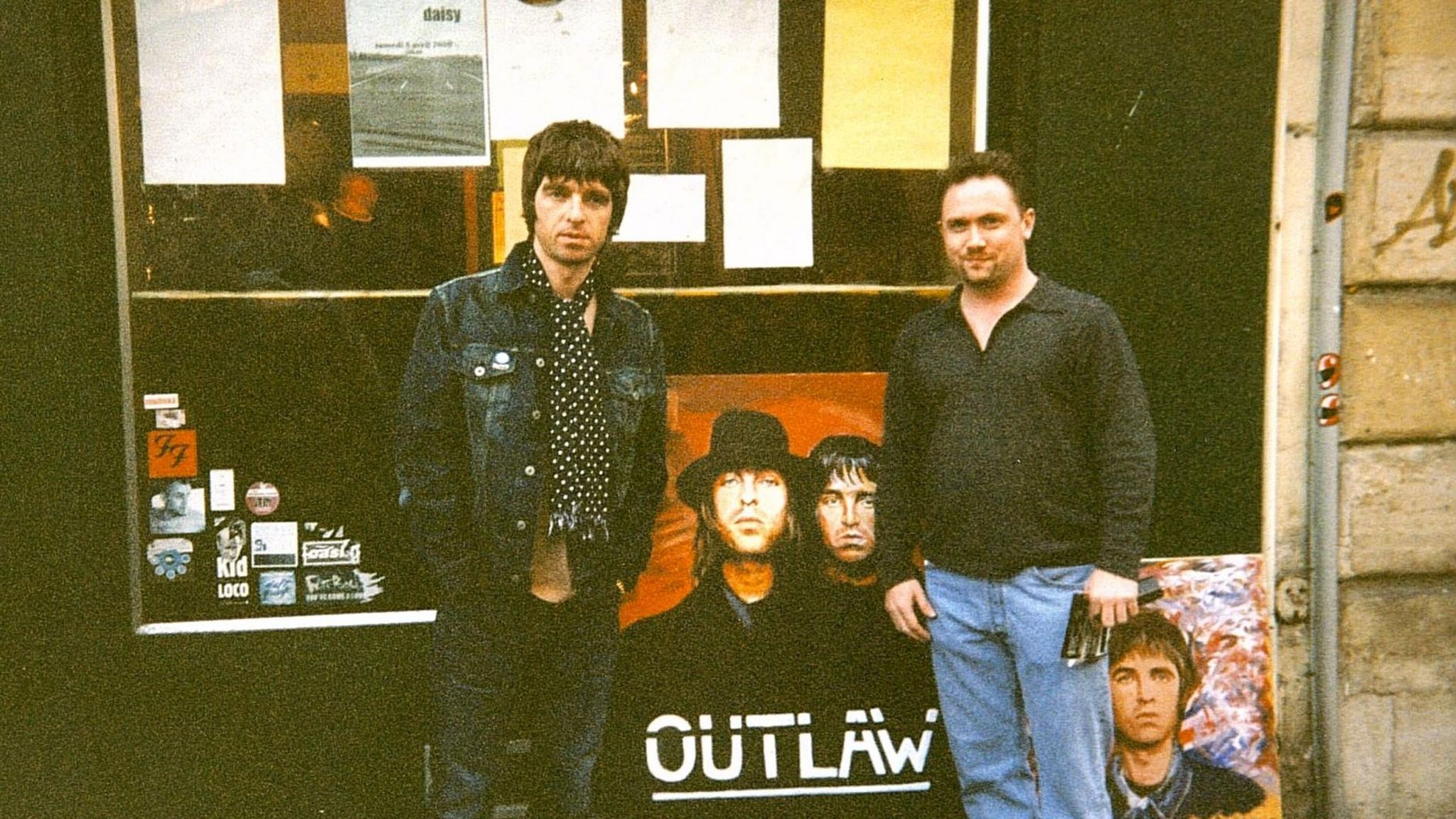 James Wilkinson and Noel Gallagher 