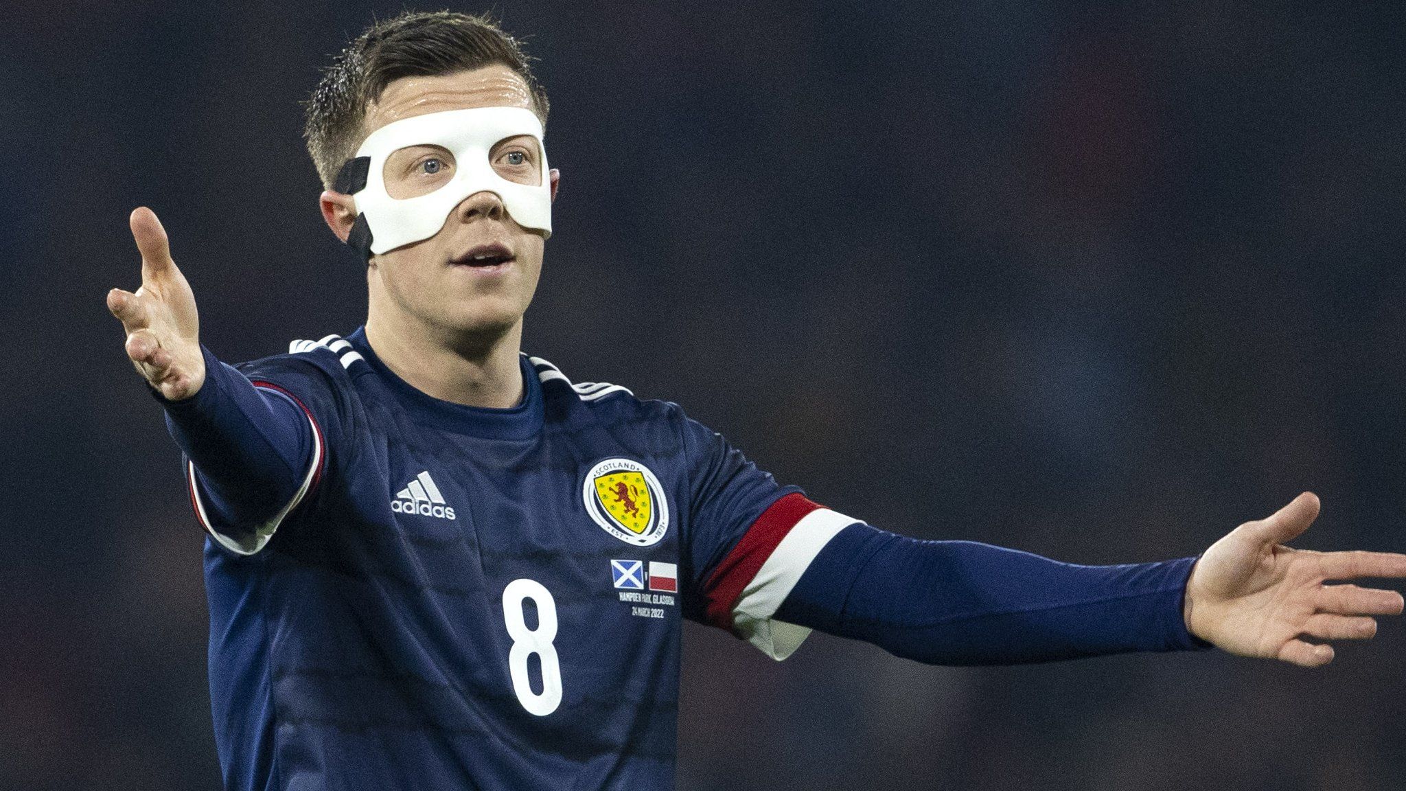 Scotland midfielder Callum McGregor
