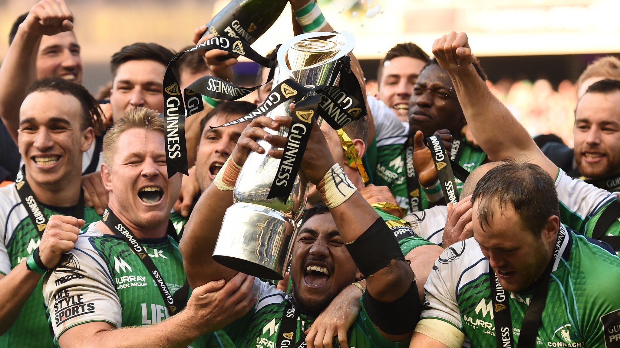 Connacht won the Pro12 for the first time in their history in 2015-16