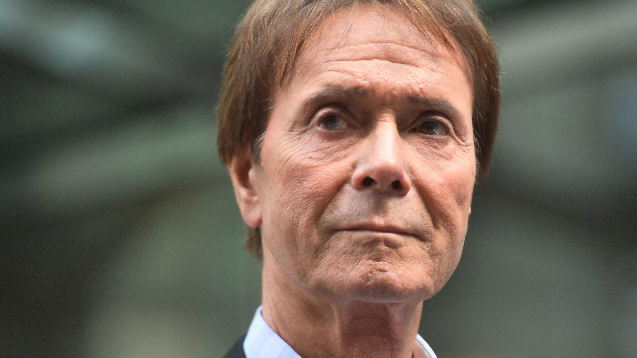 Sir Cliff Richard outside court