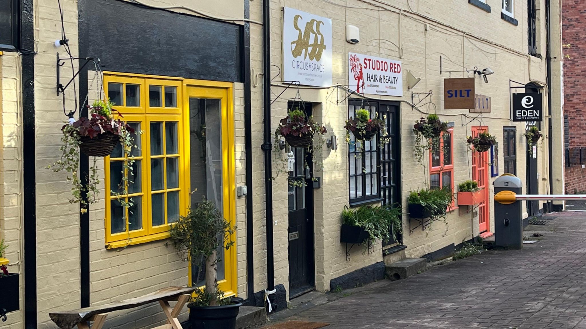 mews type road in Trowbridge