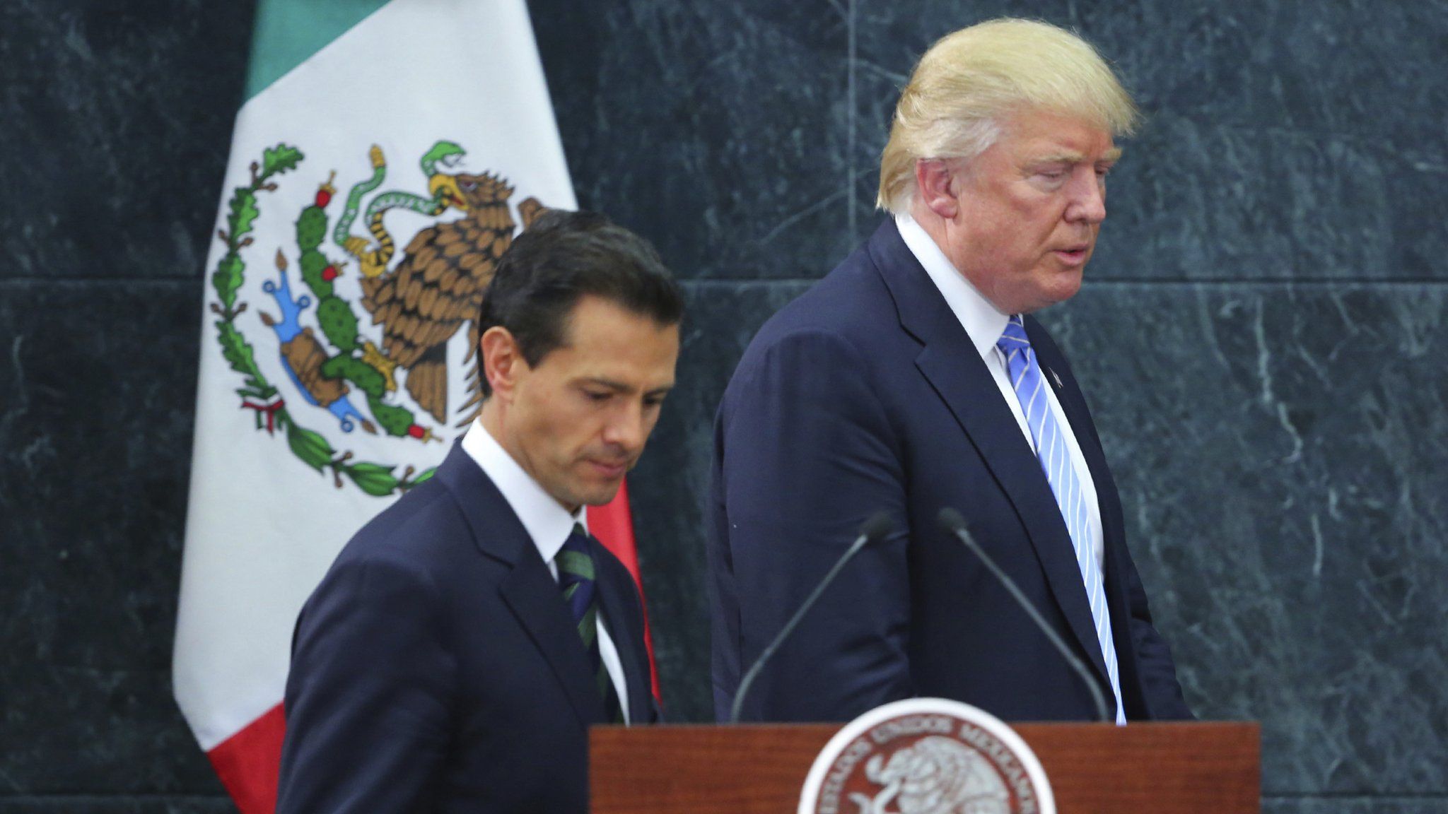 Dos Amigos Canada Stuck In The Middle Of Us Mexico Feud Bbc News Dos Amigos Canada Stuck In The Middle Of Us Mexico Feud Bbc News