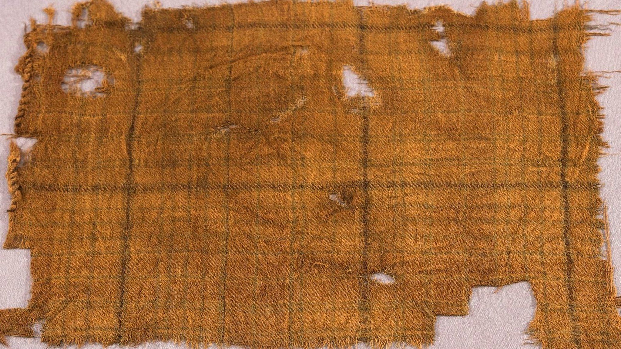 Oldest true tartan found in Scotland